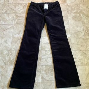 Divided By H&M Black Corduroy Flair Pants